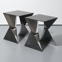 Pair of Formations ORIGAMI Side Tables - Sold for $2,048 on 11-16-2025 (Lot 746).jpg